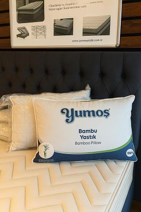 بالش سفید Bambu Yumoş - کد 951919168