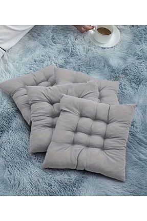 بالشتک صندلی طوسی İstanbul kumaş - کد 952277534
