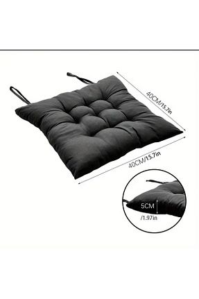 بالشتک صندلی مشکی İstanbul kumaş - کد 952277603