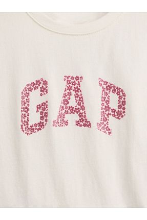 تیشرت سفید بچه گانه رگولار GAP - کد 952207429