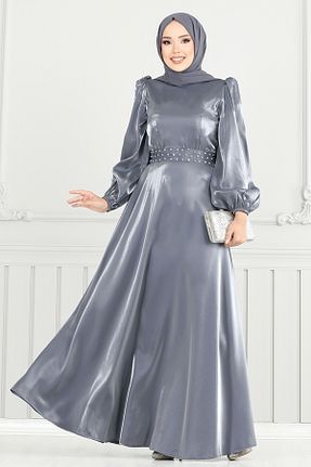 لباس مجلسی حجاب رنگی زنانه یقه دوچرخه ModaMerve - کد 952238590