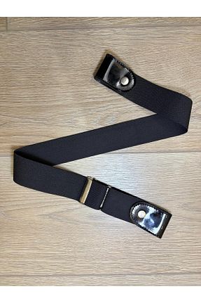 کمربند مشکی زنانه چرم مصنوعی Trend Moda - کد 952391906
