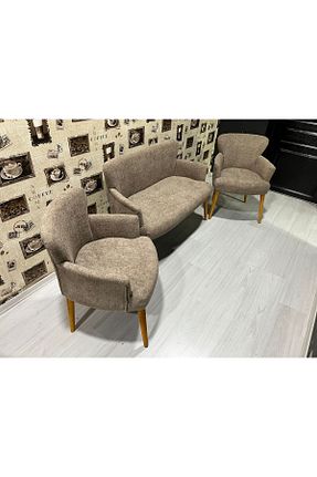 ست مبلمان چای خوری قهوه ای VENQM - کد 952637385