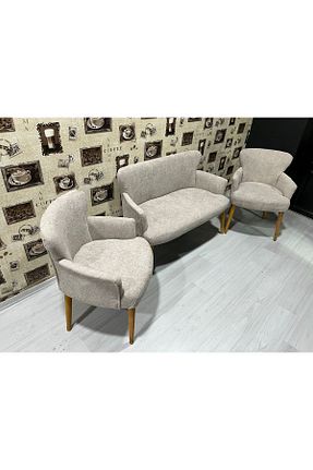ست مبلمان چای خوری زرد VENQM - کد 952637422