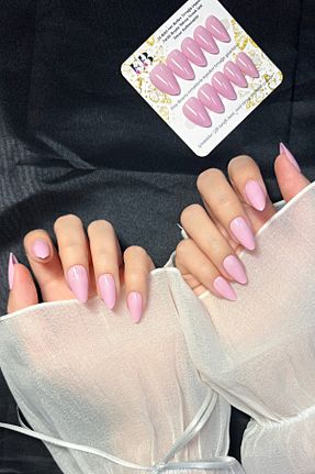 ناخن مصنوعی و اکسسوری صورتی Easy Beauty - کد 952627150