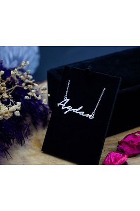 گردنبند نقره طوسی زنانه 925 عیار Lumora Jewelry - کد 952658947