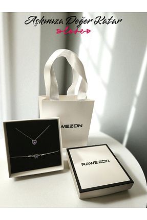 ست استیل بنفش زنانه 2 تایی RAWEZON - کد 952723332