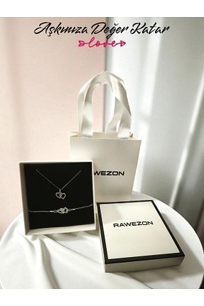 ست استیل طوسی زنانه 2 تایی RAWEZON - کد 952725092