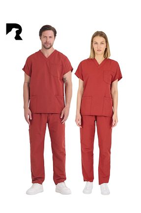 لباس کار زرشکی Raven Uniform - کد 952779476
