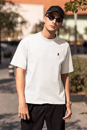 تیشرت سفید مردانه اورسایز Urban Kings - کد 952957974