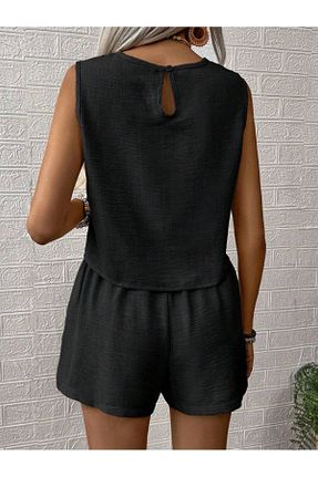 ست بالاتنه و پائین تنه مشکی زنانه بافتنی Caddebostan Moda - کد 953028481
