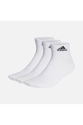 جوراب اسپرت سفید زنانه پنبه ای adidas - کد 468236559