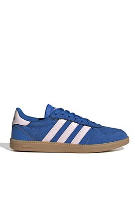 کفش اسنیکر آبی زنانه بند دار adidas - کد 887265096