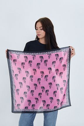 دستمال گردن رنگی زنانه پلی استر D scarf - کد 953663515