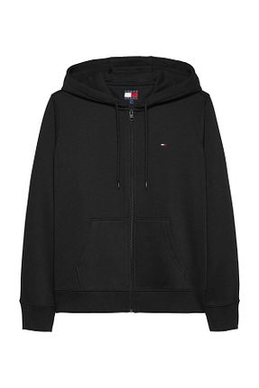 سوئیشرت مشکی زنانه ساده Tommy Hilfiger - کد 888332760