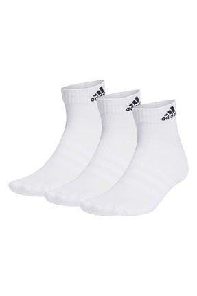 جوراب اسپرت سفید زنانه پنبه ای adidas - کد 731390240