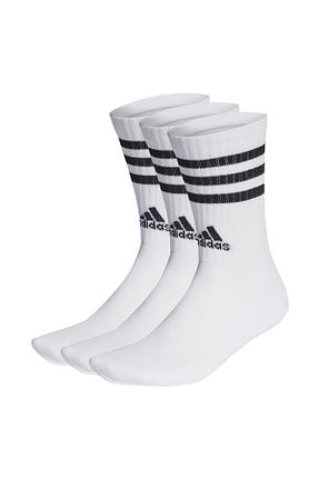 جوراب اسپرت سفید زنانه پنبه ای adidas - کد 789838926