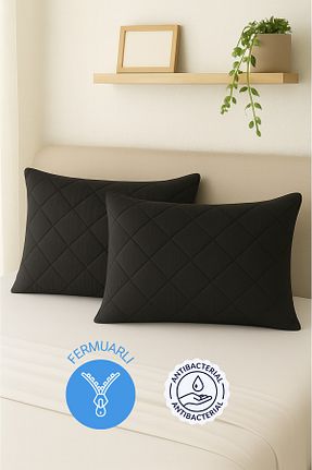 محافظ بالش مشکی میکروفیبر Formeya - کد 822763996