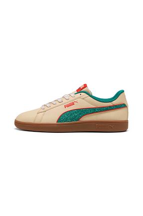کفش اسنیکر سبز زنانه بند دار Puma - کد 950639154