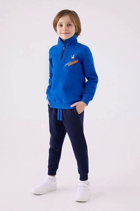 ست گرمکن آبی بچه گانه پنبه پلی استر Rolypoly - کد 852835603