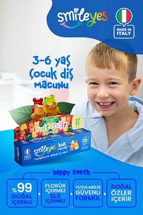 خمیر دندان کودک Smile yes - کد 881682282