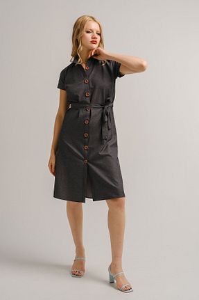 لباس طوسی زنانه بافتنی armonika - کد 736145842