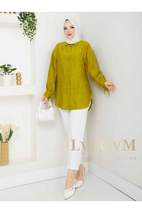 پیراهن حجاب سبز زنانه رگولار LyLGyM FASSION IS PASSION - کد 932568366