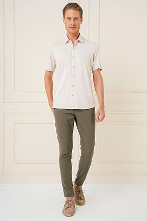 شلوار خاکی مردانه پشمی Efor - کد 872450269