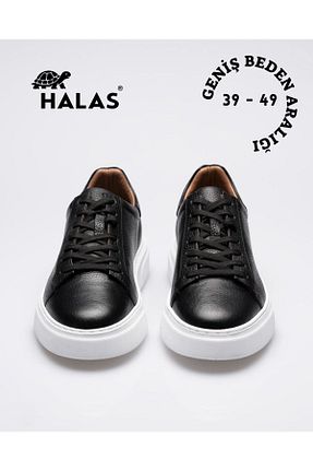 کفش کژوال مشکی مردانه چرم خالص HALAS - کد 941148978