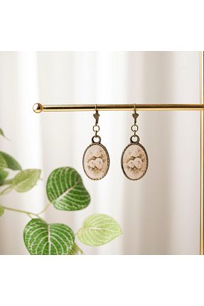 گوشواره جواهر متالیک zarifje - کد 880769034