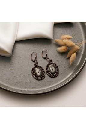 گوشواره جواهر متالیک zarifje - کد 880759520
