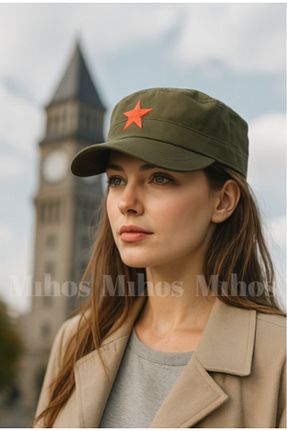 کلاه خاکی زنانه پنبه ای Mihos - کد 903100523