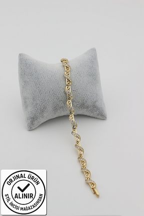 دستبند استیل (فولاد) زرد زنانه استیل (فولاد) XUPING JEWELRY - کد 879490889