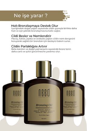 برنز کننده Yoğun Bronzluk NEED COSMETİCS - کد 745200643