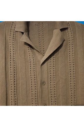رویه خاکی مردانه بافتنی Lovely butik - کد 929351913