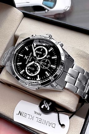 ساعت مچی متالیک مردانه 44 میلی متر Daniel Klein - کد 928165608