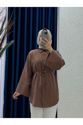 پیراهن حجاب رنگی زنانه رگولار MİHRA STORE - کد 941007667