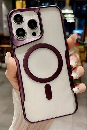 کاور و قاب سرمه ای iPhone 15 Pro Max Fibaks - کد 858717161