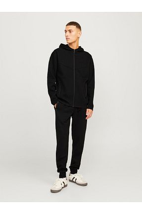 شلوار کرمگن مشکی مردانه اسلیم فیت Jack & Jones - کد 843094122