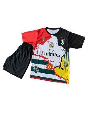 لباس فرم ورزشی رنگی بچه گانه فوتبال SOFT - کد 939341834