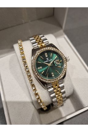 ساعت مچی سبز زنانه 31-34 میلی متر Daniel Klein - کد 876372870