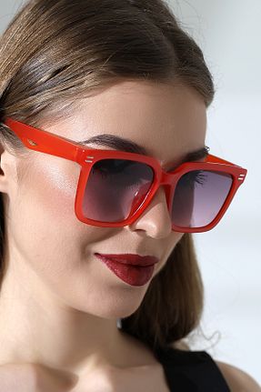 عینک آفتابی قرمز زنانه 58 Lozzo - کد 925091286