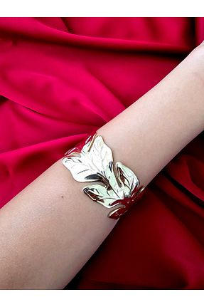 دستبند استیل (فولاد) زرد زنانه استیل (فولاد) Zivazer Store - کد 940285399