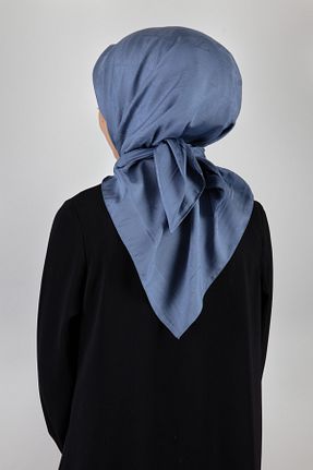 روسری سرمه ای پنبه پلی استر Vissona - کد 645498668