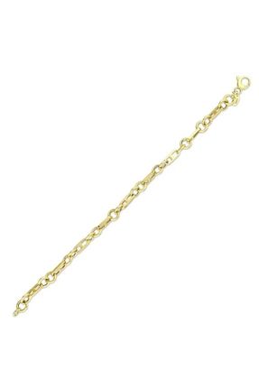 دستبند طلا زرد زنانه 14 عیار Assos Pırlanta - کد 861556594