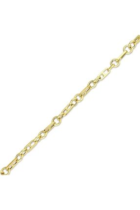 دستبند طلا زرد زنانه 14 عیار Assos Pırlanta - کد 861556594