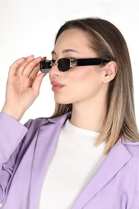 عینک آفتابی مشکی زنانه 52 Ticarto - کد 939059206