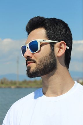 عینک آفتابی سفید مردانه 58 Olivier Philippe - کد 926937301