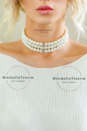 چوکر بژ MinimalistTasarım - کد 790319538