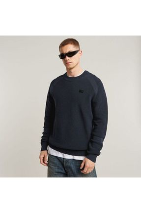 پلیور سرمه ای مردانه ساده G-STAR RAW - کد 940747563
